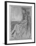 'Maude, Seated', 1873-James Abbott McNeill Whistler-Framed Giclee Print