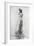 Maude, Standing, 1873-James Abbott McNeill Whistler-Framed Giclee Print