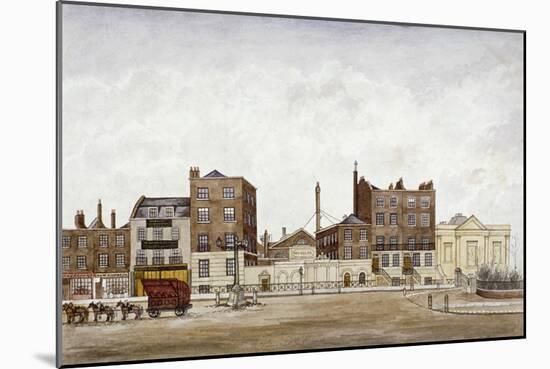 Maudsley, Sons and Field, Engineers, 108 Westminster Bridge Road, Lambeth, London, C1840-null-Mounted Giclee Print