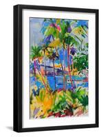 Maui Aloha, 2023 (Watercolour)-Peter Graham-Framed Giclee Print