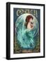 Maui, Hawaii - Mermaid-Lantern Press-Framed Art Print