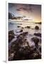 Maui, Hawaii, USA: La Perouse Bay During Sunset With Kaho'Olawe In The Background-Axel Brunst-Framed Photographic Print