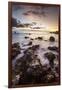 Maui, Hawaii, USA: La Perouse Bay During Sunset With Kaho'Olawe In The Background-Axel Brunst-Framed Photographic Print