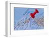 Maui Town of Hana, Hawaii, Pinned on Map.-Below the Sky-Framed Photographic Print