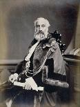 TC Fendick, Master of the Worshipful Company of Glaziers Wearing His Master's Badge, C1865-Maull & Co-Photographic Print