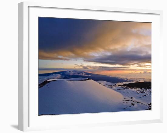 Mauna Kea, Big Island, Hawaii, United States of America, North America-Michael DeFreitas-Framed Photographic Print