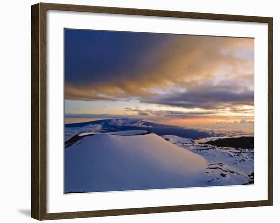 Mauna Kea, Big Island, Hawaii, United States of America, North America-Michael DeFreitas-Framed Photographic Print