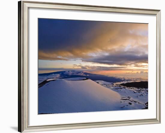 Mauna Kea, Big Island, Hawaii, United States of America, North America-Michael DeFreitas-Framed Photographic Print