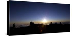 Mauna Kea Observatory at Sunset, Hawaii-Bennett Barthelemy-Stretched Canvas