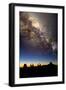 Mauna Kea Telescopes And Milky Way-David Nunuk-Framed Premium Photographic Print