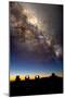 Mauna Kea Telescopes And Milky Way-David Nunuk-Mounted Premium Photographic Print