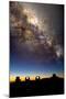 Mauna Kea Telescopes And Milky Way-David Nunuk-Mounted Premium Photographic Print