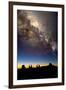 Mauna Kea Telescopes And Milky Way-David Nunuk-Framed Photographic Print