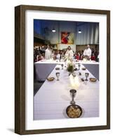 Maundy Thursday Eucharist Celebration in a Catholic Church, Paris, France, Europe-null-Framed Photographic Print