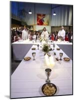 Maundy Thursday Eucharist Celebration in a Catholic Church, Paris, France, Europe-null-Mounted Photographic Print