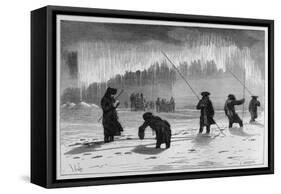 Maupertuis in Lapland-J. Ansseau-Framed Stretched Canvas