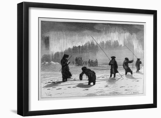 Maupertuis in Lapland-J. Ansseau-Framed Art Print