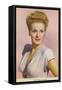 Maureen O'Hara, Irish Actress and Film Star-null-Framed Stretched Canvas