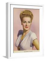 Maureen O'Hara, Irish Actress and Film Star-null-Framed Photographic Print