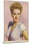 Maureen O'Hara, Irish Actress and Film Star-null-Mounted Photographic Print