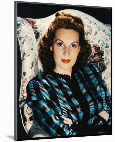 Maureen O'Hara-null-Mounted Photo