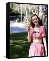 Maureen O'Hara-null-Framed Stretched Canvas