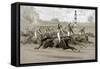 Maurer: Horse Race-Louis Maurer-Framed Stretched Canvas