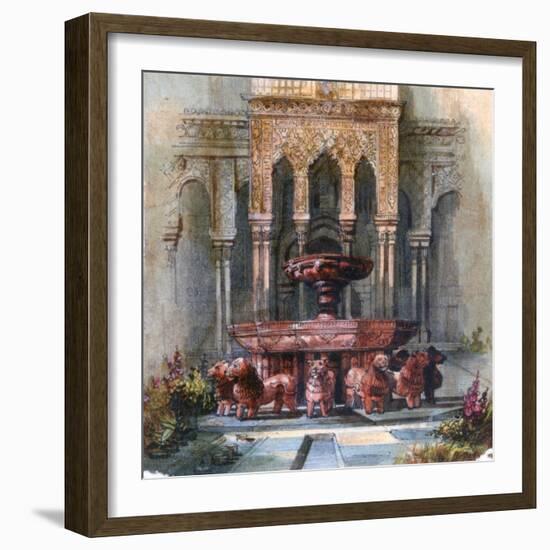 Mauresque Fountain, 1820-1876-George Sand-Framed Giclee Print