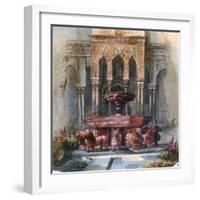 Mauresque Fountain, 1820-1876-George Sand-Framed Giclee Print