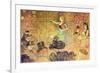 Mauri Dance-Henri de Toulouse-Lautrec-Framed Art Print