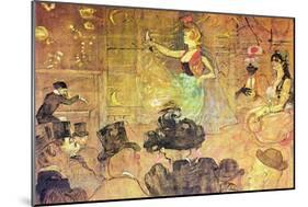 Mauri Dance-Henri de Toulouse-Lautrec-Mounted Art Print
