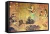 Mauri Dance-Henri de Toulouse-Lautrec-Framed Stretched Canvas