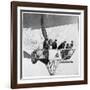 Maurice Berteaux, Minister for the War in the Lebaudy Airship, 3rd November 1905-null-Framed Giclee Print