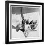 Maurice Berteaux, Minister for the War in the Lebaudy Airship, 3rd November 1905-null-Framed Giclee Print