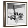 Maurice Berteaux, Minister for the War in the Lebaudy Airship, 3rd November 1905-null-Framed Giclee Print