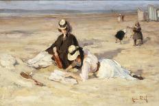 On a Beach-Maurice Blieck-Stretched Canvas