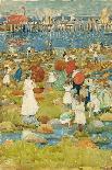 On the Point, Nathan Haskell Dole-Maurice Prendergast-Art Print