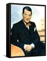 Maurice Chevalier, French Actor and Popular Entertainer, 1934-1935-null-Framed Stretched Canvas