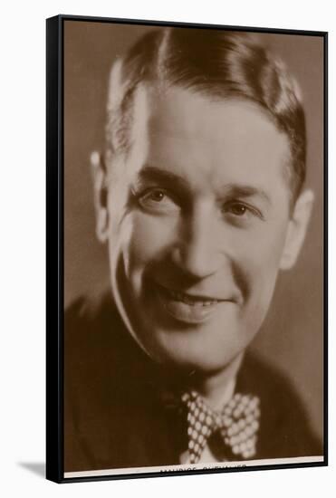 Maurice Chevalier, French Actor, Singer and Entertainer-null-Framed Stretched Canvas