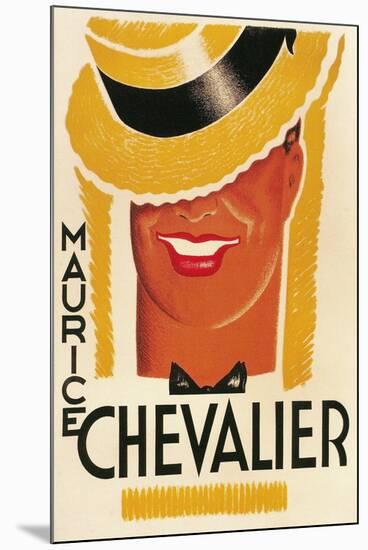 Maurice Chevalier Poster-null-Mounted Art Print