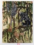 Kaa's Hunt, Illustration from 'The Jungle Book' by Rudyard Kipling-Maurice de Becque-Framed Premium Giclee Print