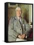 Maurice De Maeterlinck, 1931-Jacques-emile Blanche-Framed Stretched Canvas