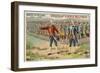 Maurice De Saxe at the Battle of Fontenoy, 1745-null-Framed Giclee Print
