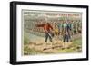 Maurice De Saxe at the Battle of Fontenoy, 1745-null-Framed Giclee Print