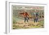 Maurice De Saxe at the Battle of Fontenoy, 1745-null-Framed Giclee Print