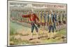 Maurice De Saxe at the Battle of Fontenoy, 1745-null-Mounted Giclee Print