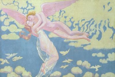 Cupid Carries Psyche to the Heavens, 1909