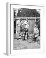 Maurice Garin, Winner of the Inaugural Tour De France, 1903-null-Framed Giclee Print