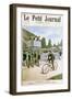 Maurice Garin Winning the Paris-Brest Cycle Race, 1901-null-Framed Giclee Print
