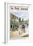 Maurice Garin Winning the Paris-Brest Cycle Race, 1901-null-Framed Giclee Print